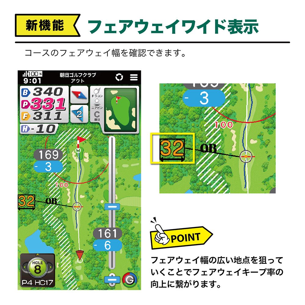 イーグルビジョン（EAGLE VISION）（メンズ、レディース）ゴルフ NEXT