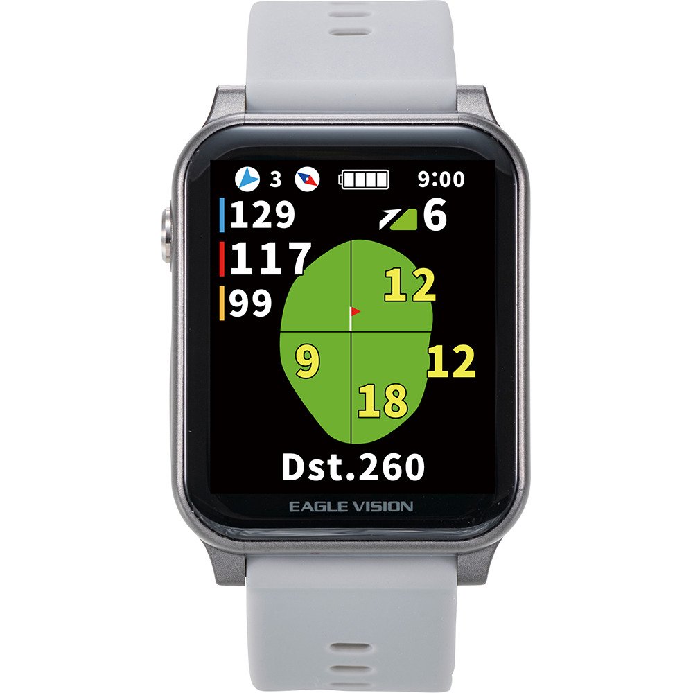 イーグルヴィジョン（EAGLE VISION）（メンズ、レディース）ゴルフ 距離計 AX EV-539 GRY