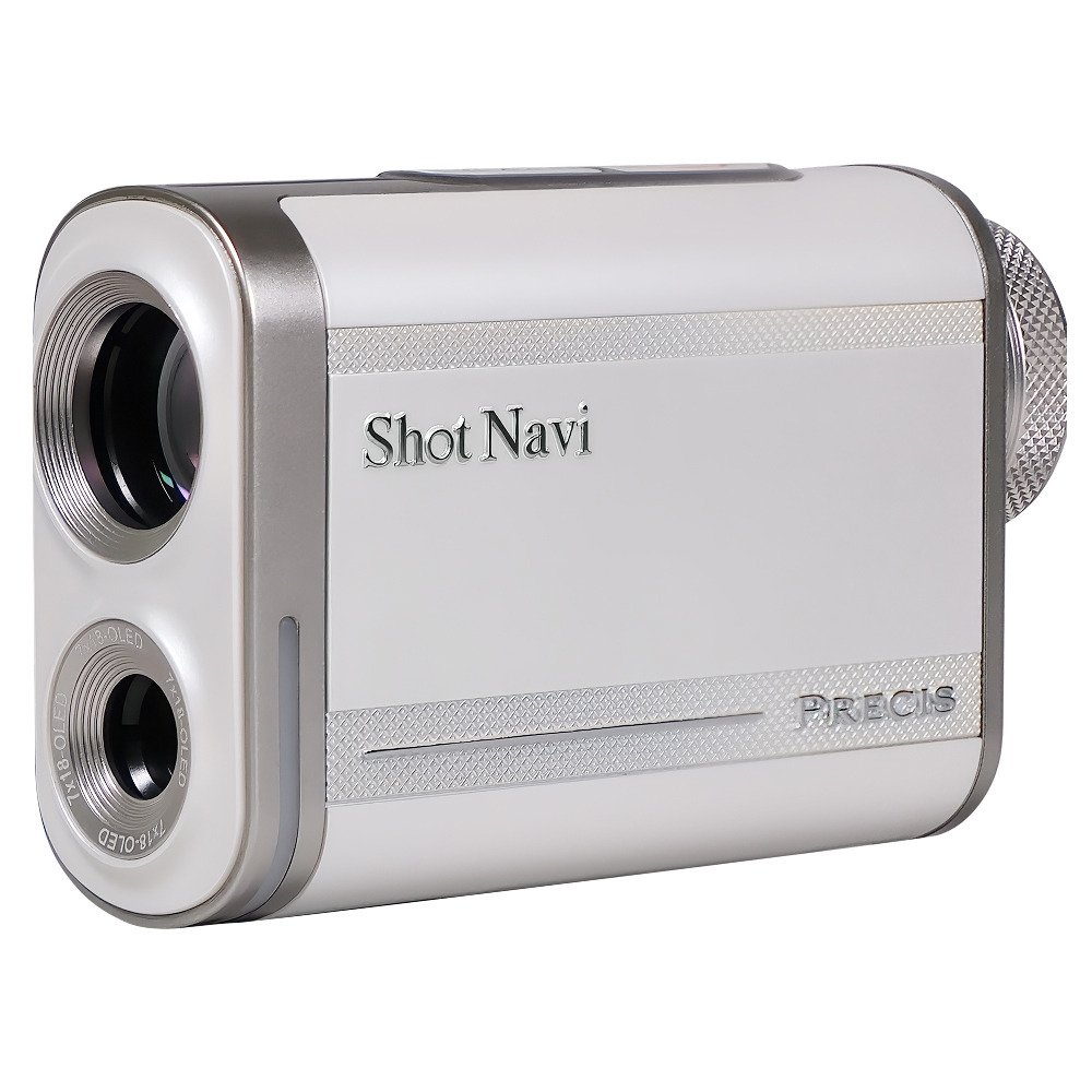Shot Navi ゴルフ用距離計 ホワイト ショットナビ（Shot Navi）（メンズ、レディース）ゴルフ PRECIS 距離