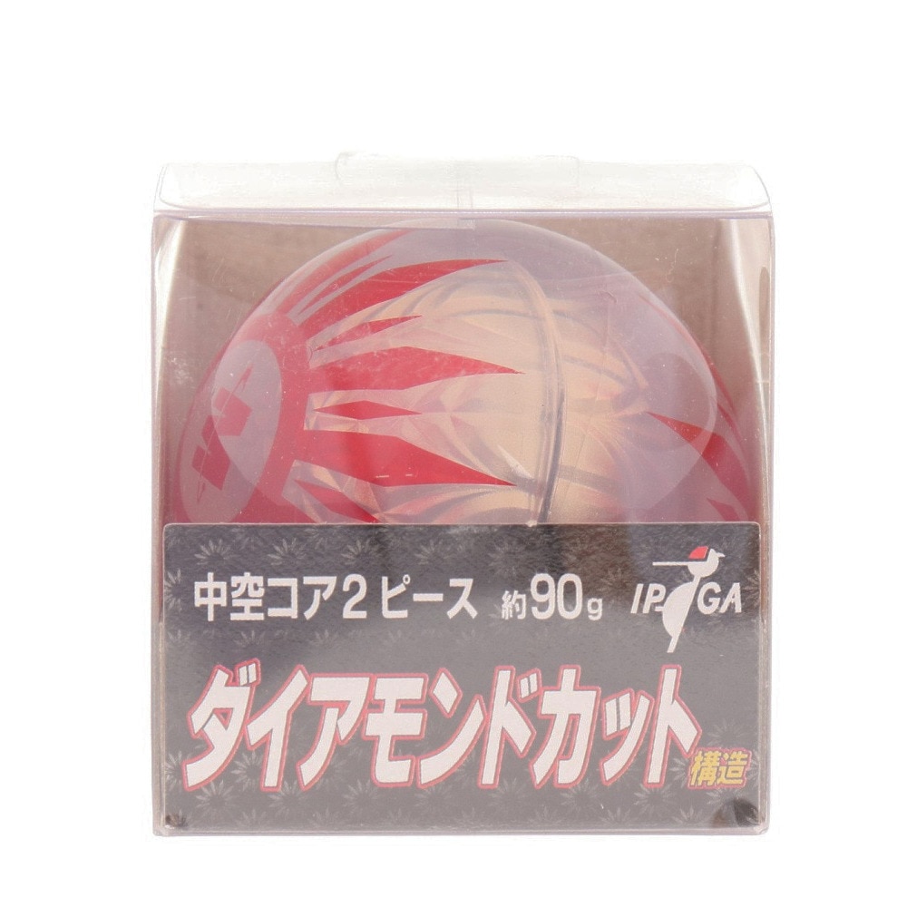マルシン（MARUSHIN）（メンズ、レディース）パークゴルフ ボール 中空 M-302 RD/SL
