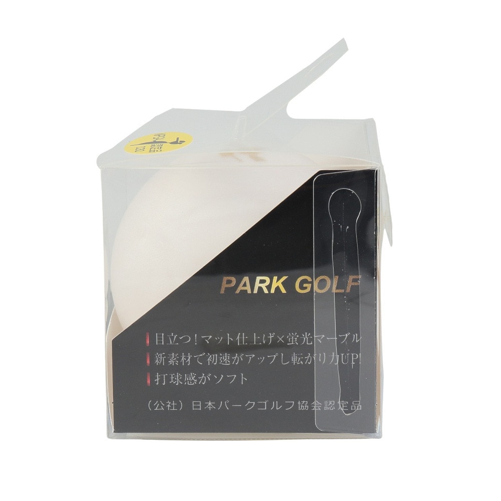 本間ゴルフ（HONMA）（メンズ、レディース）パークゴルフ ボール マーブル3 PGA2501 WH