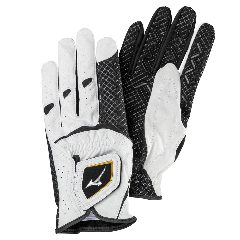 ミズノ（MIZUNO）（メンズ、レディース）パークゴルフ 両手用 手袋 W-GRIP LG C3JGP20309