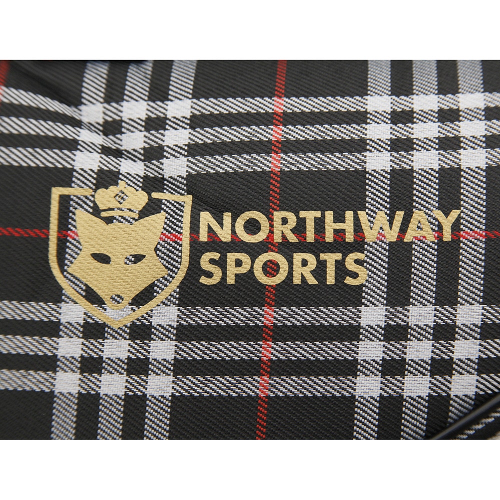 ノースウェイ（NORTHWAY）（メンズ、レディース）パークゴルフ クラブケース 筒型 CH-37 ブラックチェック 