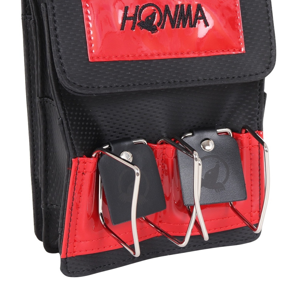 本間ゴルフ（HONMA）（メンズ、レディース）パークゴルフ ポーチ PGO12202 RED
