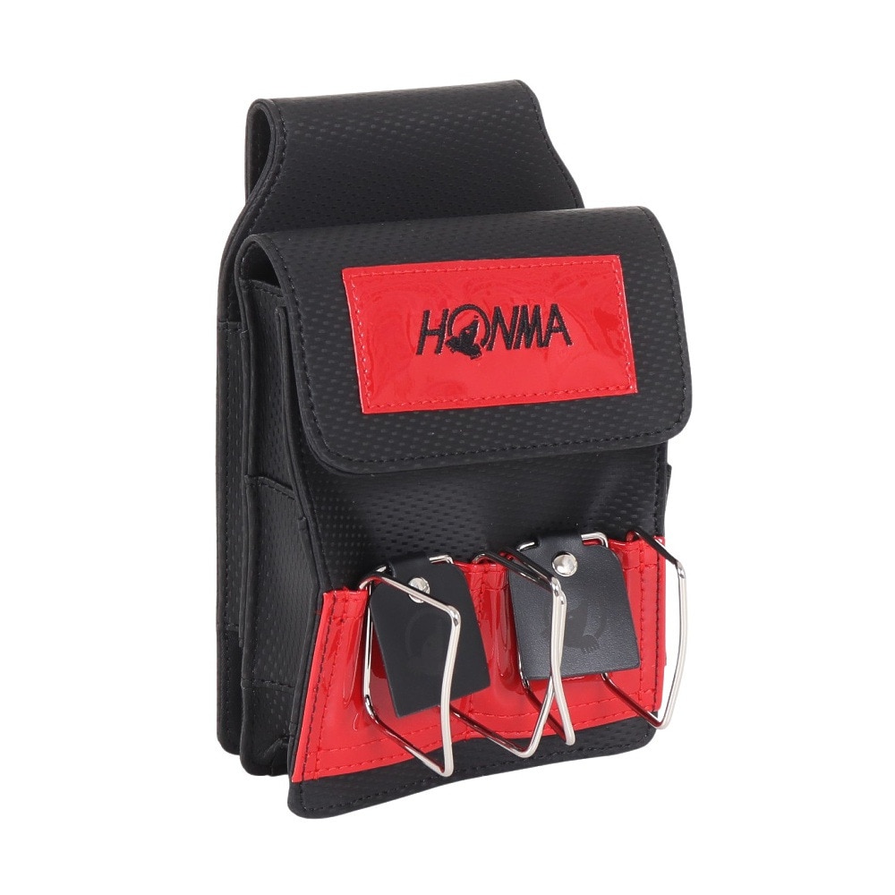 本間ゴルフ（HONMA）（メンズ、レディース）パークゴルフ ポーチ PGO12202 RED