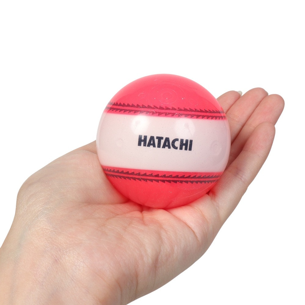 ハタチ（HATACHI）（メンズ、レディース）グラウンドゴルフ ナビゲーションボール 蛍光ピンク BH3851-65
