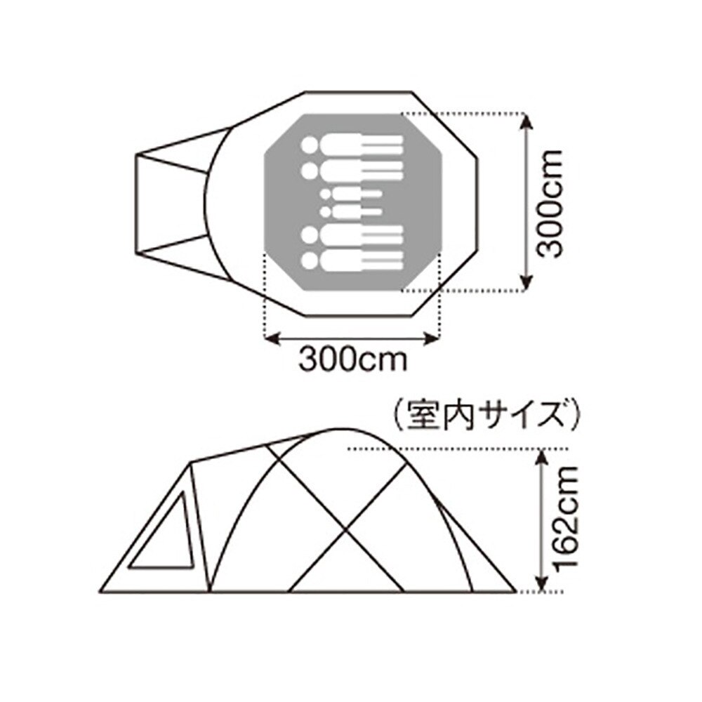 テント キャンプ用品 ランドブリーズ6 Sd 636 ドーム型テント スノーピーク エルブレス