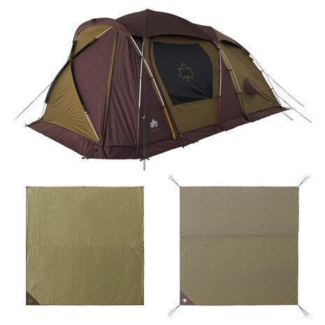 テント 2ルーム テントチャレンジセットプレミアム PANELグレートドゥーブル XL-BJ 71809558 ファミリーの画像