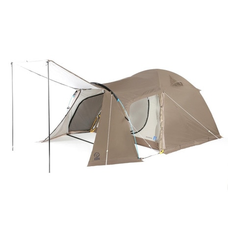 テント ファミリーテント ドーム アースドーム 240 SC WE2KDA05 DGRY 大型 ファミリー 4人用 5人用 防虫 防水 簡単の画像
