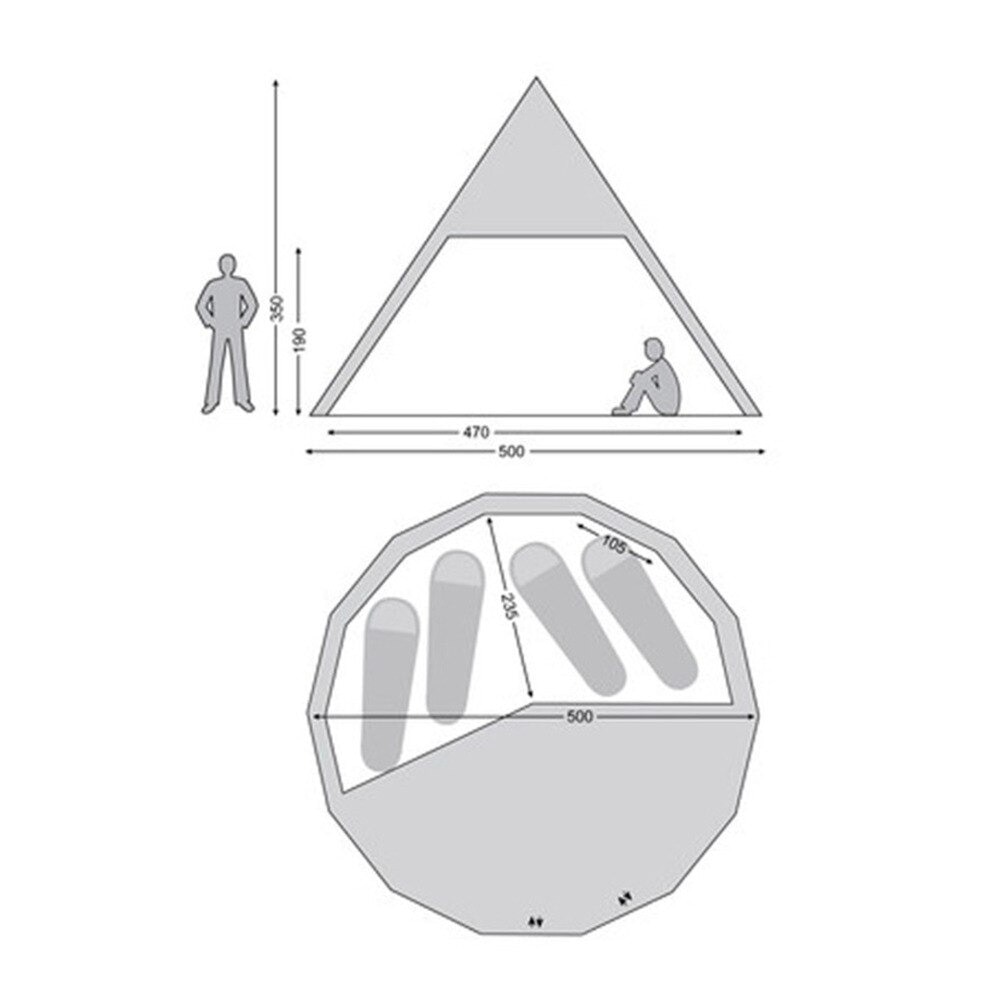 ノルディスク（Nordisk） アルフェイム 19.6 Alfheim 19.6 Tent 142014 キャンプ テント 8～10人用