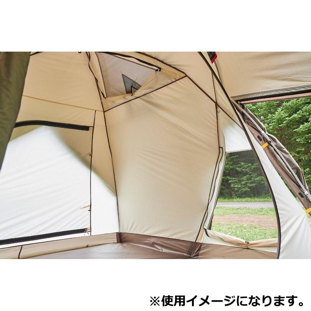 ホールアース（Whole Earth） テント キャンプ 3～4人用 防虫テント EARTH DOME 240 SC アースドーム WE2KDA05 DGRY