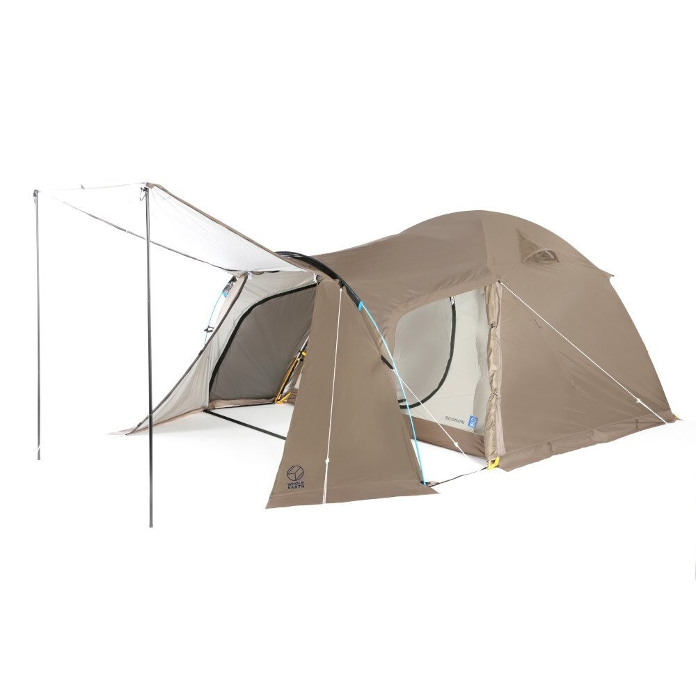 ホールアース（Whole Earth） テント キャンプ 3～4人用 防虫テント EARTH DOME 240 SC アースドーム WE2KDA05 DGRY