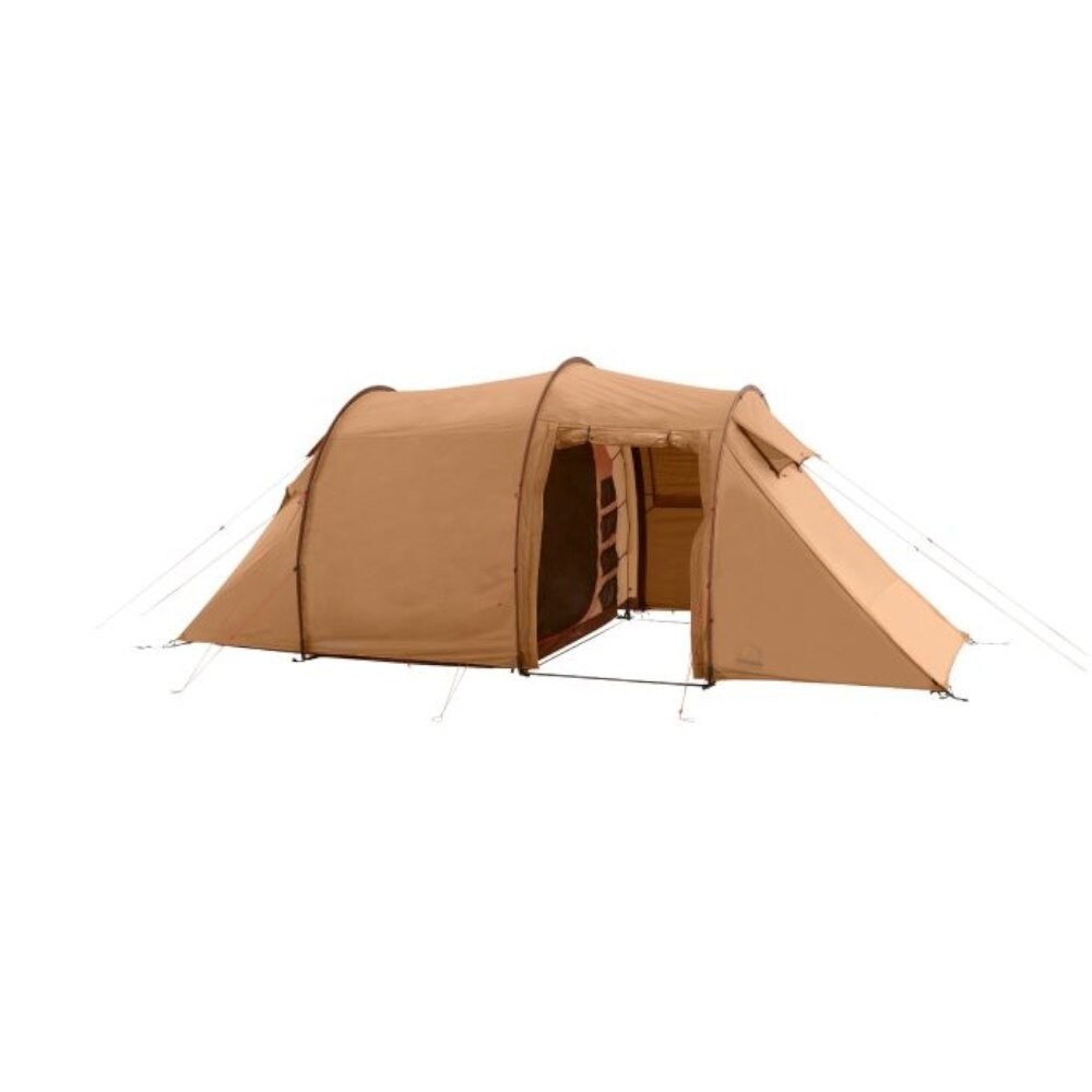 ノルディスク（Nordisk） 簡単設営 テント 4人用 ファミリーテント レイサ Reisa 4 PU Tent Cashew Brown 122056