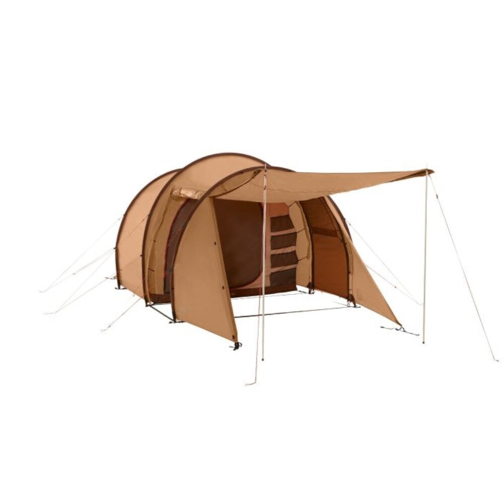 ノルディスク（Nordisk） 簡単設営 テント 4人用 ファミリーテント レイサ Reisa 4 PU Tent Cashew Brown 122056