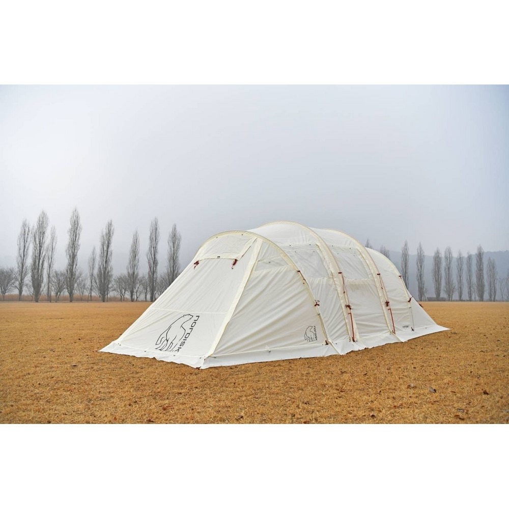 ノルディスク（Nordisk） ファミリーテント 2ルーム キャンプ タープ Reisa 6 PU Tent White 122074