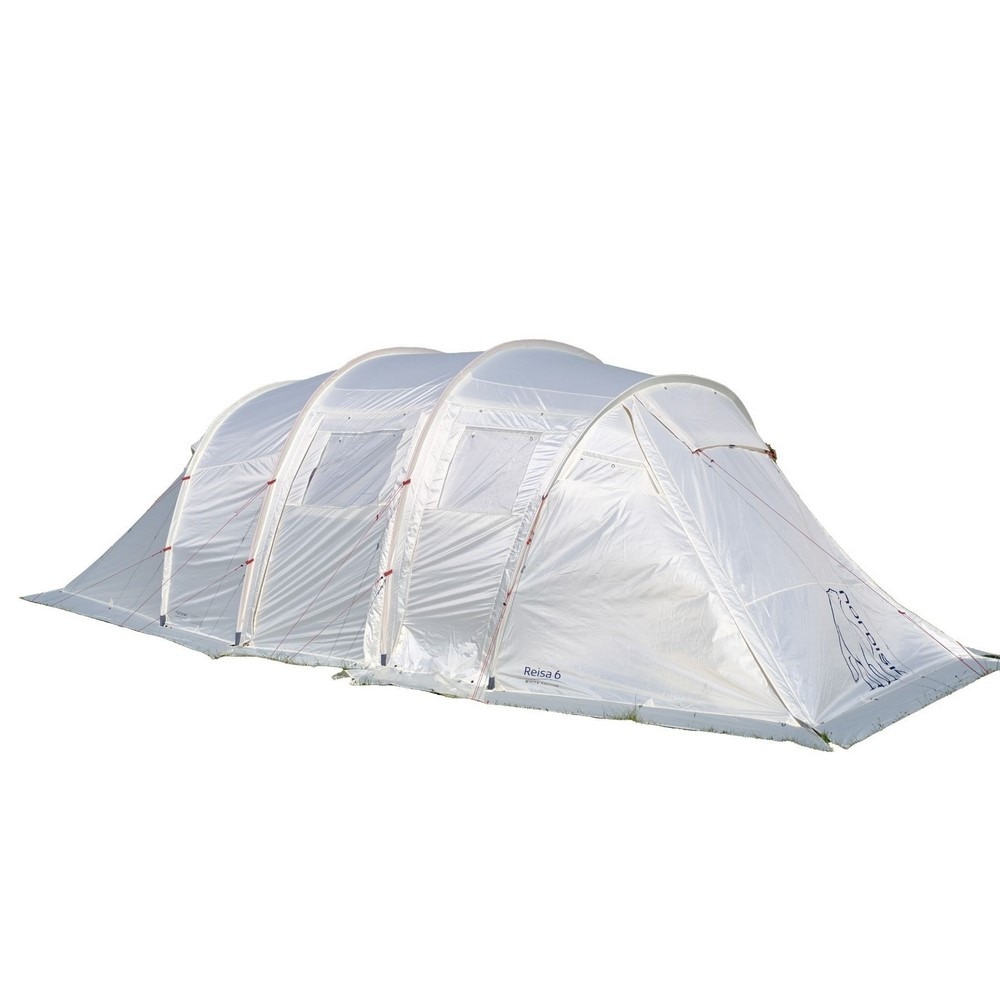 ノルディスク（Nordisk） ファミリーテント 2ルーム キャンプ タープ Reisa 6 PU Tent White 122074