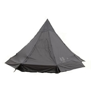 カナディアンEST テント キャンプ モノポールテント 5～6人用 ピルツ12 ブラック CETO1005