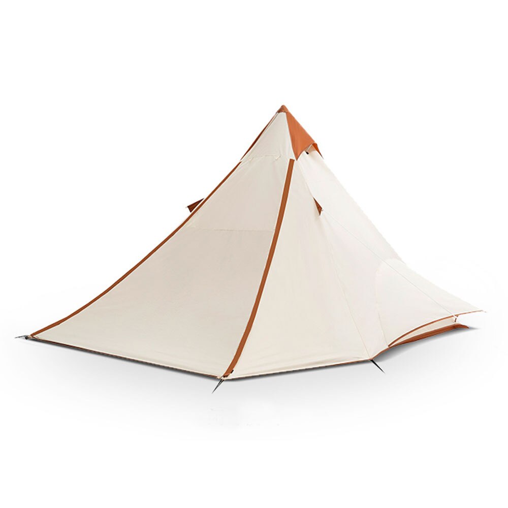 タンシャンゼ（TAN XIAN ZHE） テント マウンテンハット4 TXZ-1128 WH ホワイト 2～4人用 ワンポールテント 防虫 防風 防水 アウトドア キャンプ