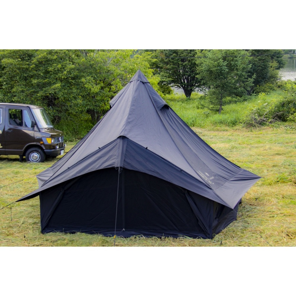 カナディアンEST テント キャンプ ベル型 5-6人用 グロッケ12 ブラック