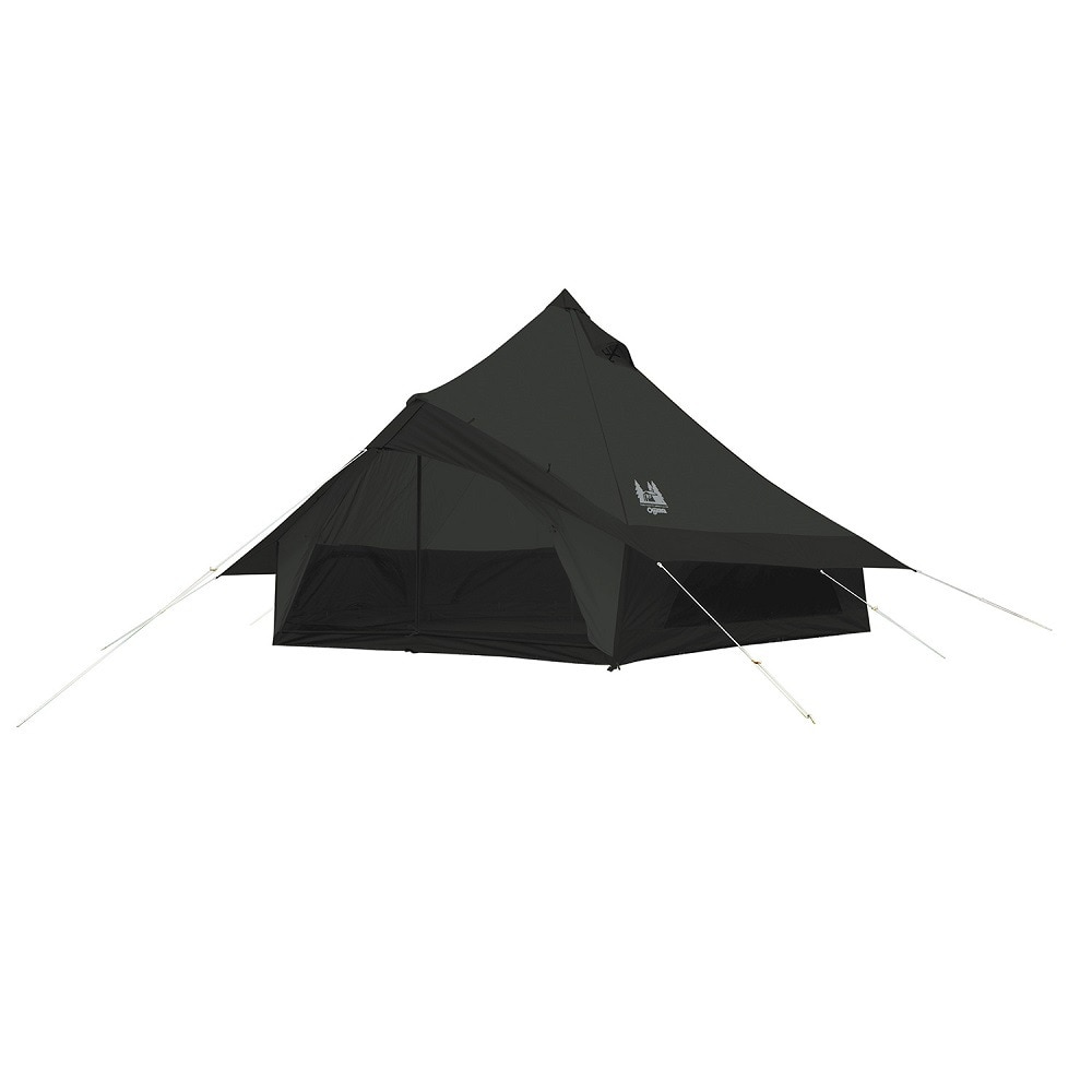 カナディアンEST テント キャンプ ベル型 5-6人用 グロッケ12 ブラック CETO1004