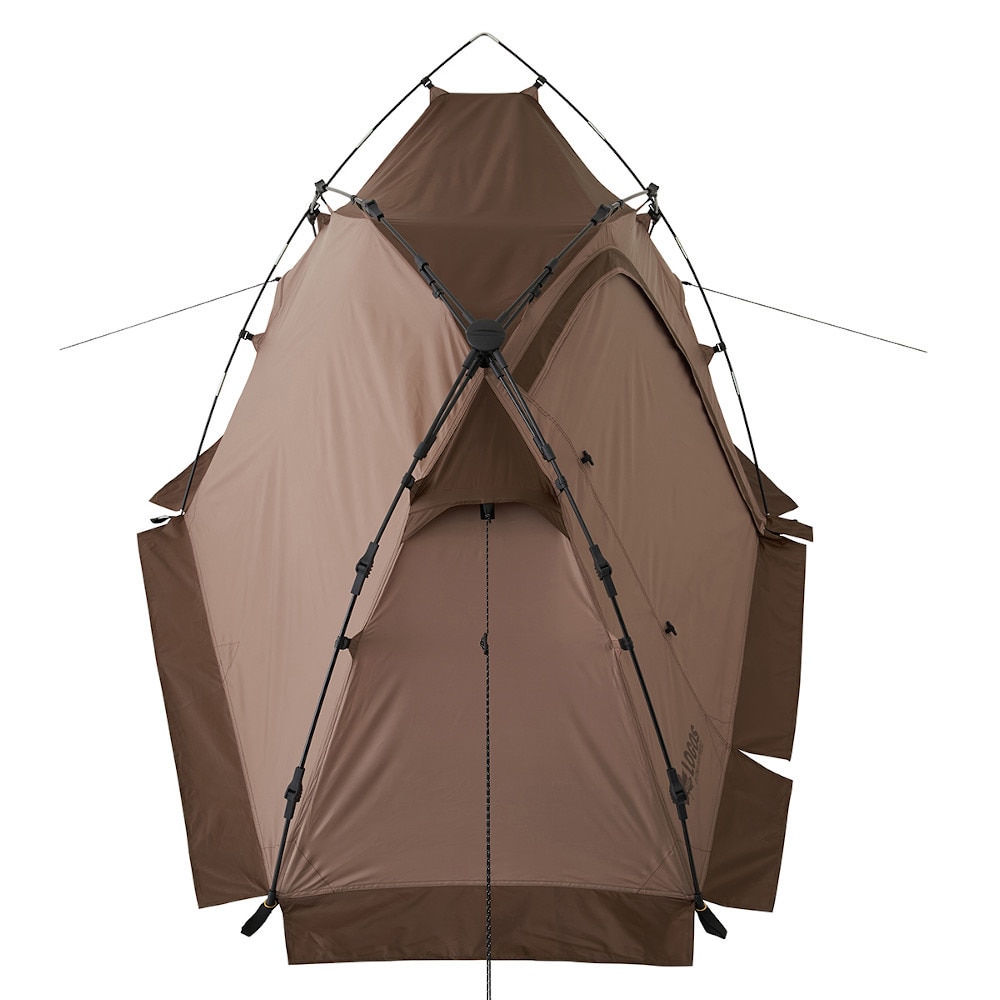 ロゴス（LOGOS） テント Tradcanvas Q-TOP リバイバルSOLO DOME-BA 71805587 1人用 簡単設営 キャンプ アウトドア