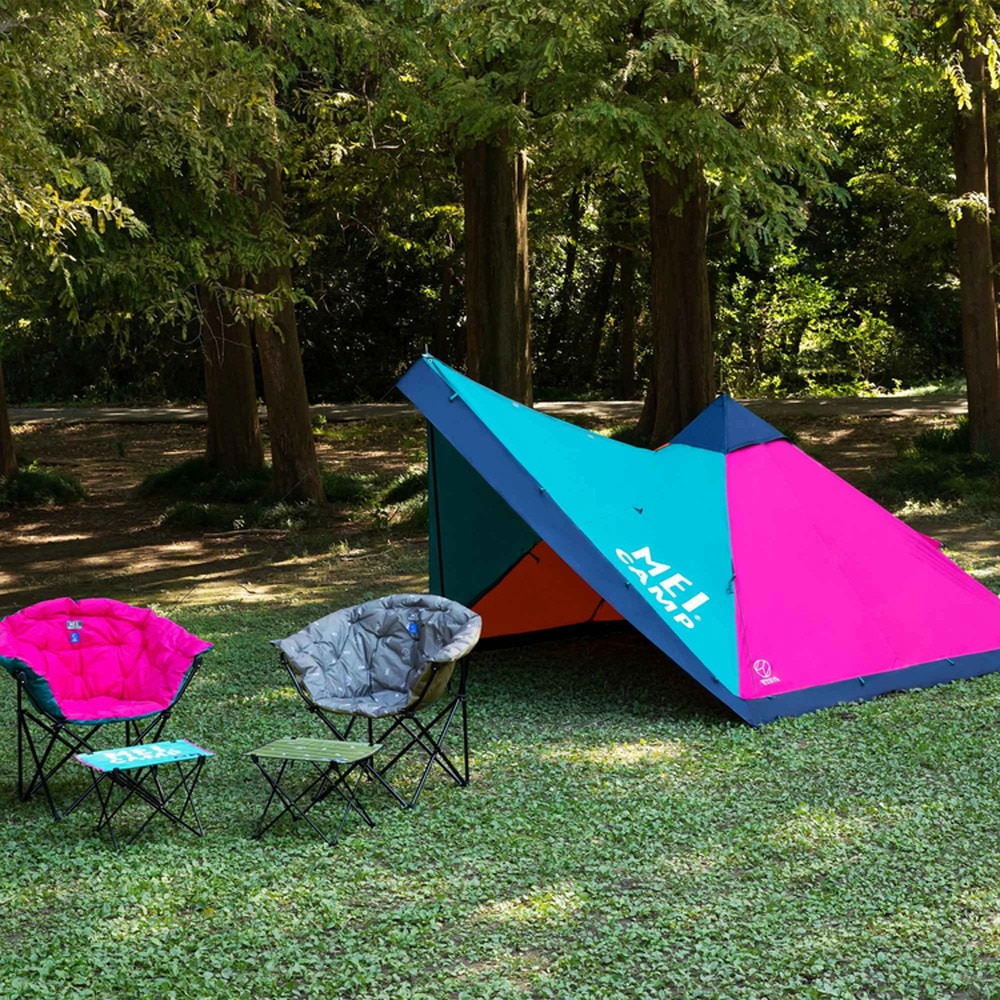 ホールアース（Whole Earth） テント ティピーテント キャンプ 1～2人用 MEI×WHOLE EARTH TENT / MEI-FDR-220021 MLT