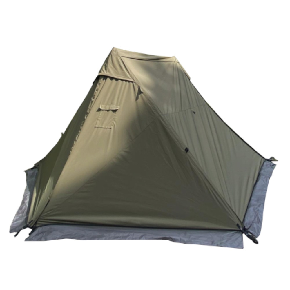 DUCKNOT（DUCKNOT） テント キャンプ ツーリングテント ハンティングヘキサ T/C (2022年度版) 722201 オリーブドラブ  アウトドア