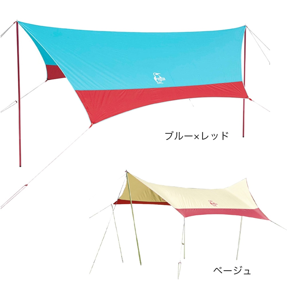 チャムス（CHUMS） テント タープ キャンプ ブービーヘキサタープ CH62-1827-T010 アウトドア キャンプ用品