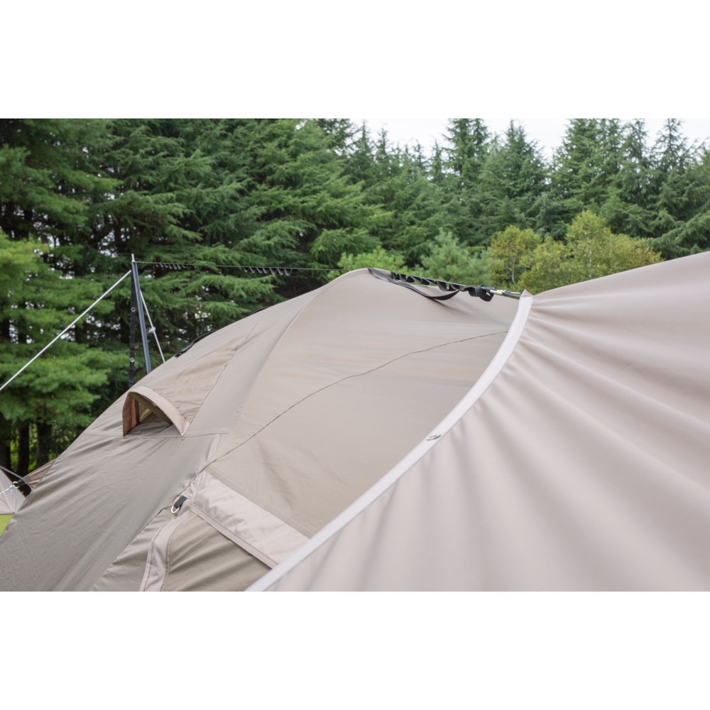 ホールアース（Whole Earth） タープ テント キャンプ HEXA TARP 2.0 ヘキサタープ WE2MDA22 GRY