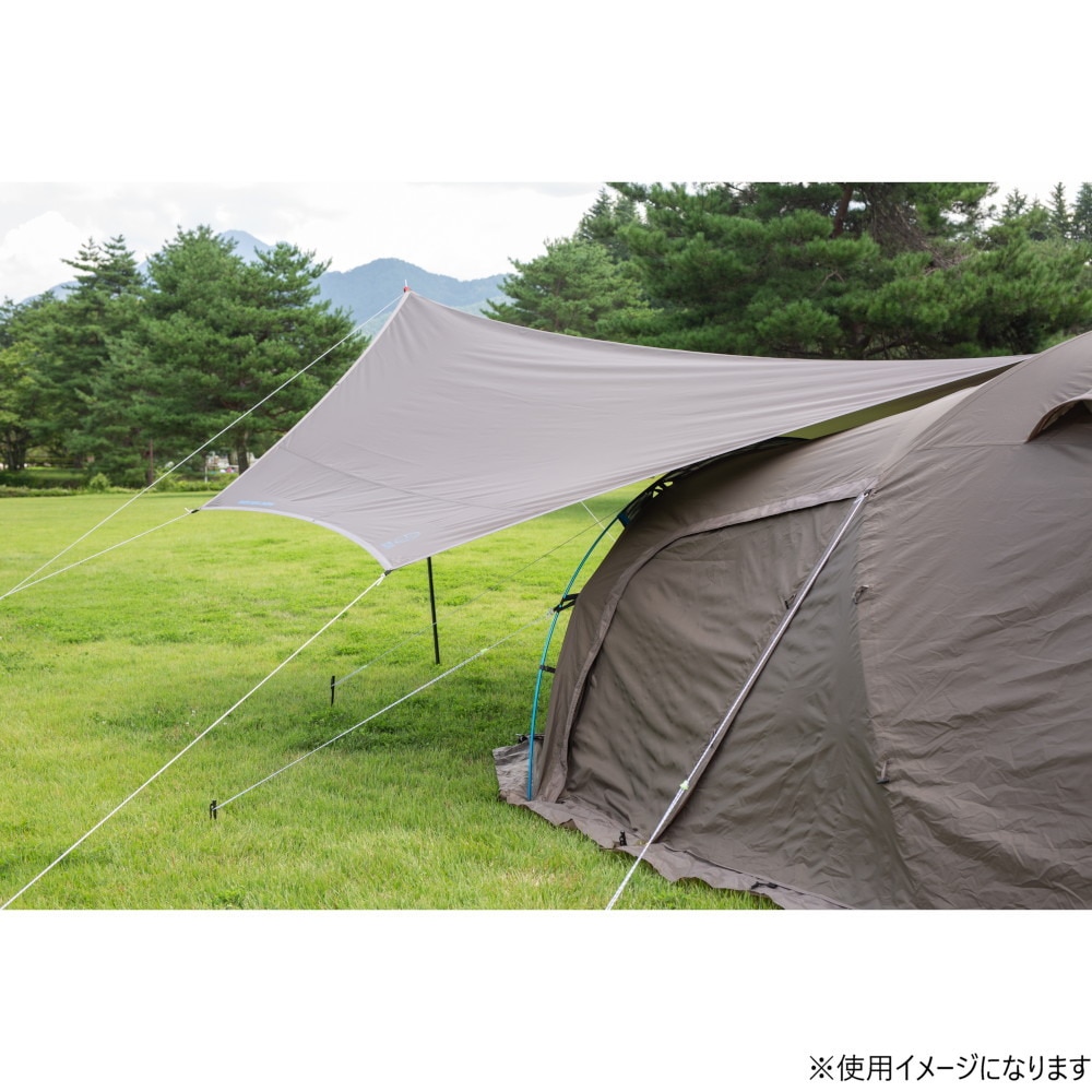 未開封新品　ホールアース　タープ EARTH HEXA TARP３　ポール付