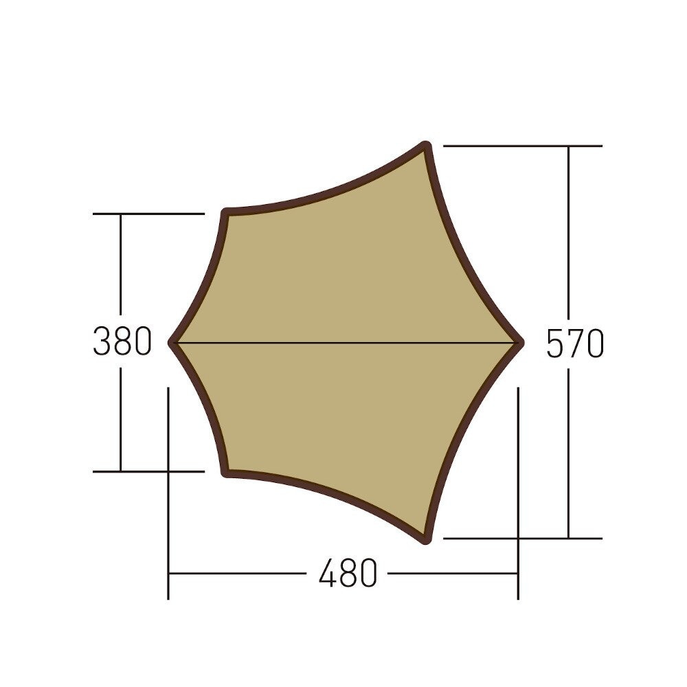 オガワ（ogawa） ヘキサタープ テントシステムタープ ヘキサDX 333180