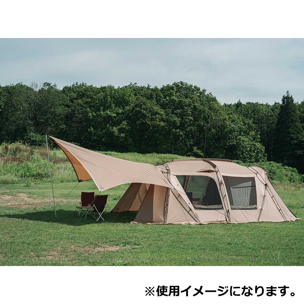 スノーピーク（snow peak） 【雪峰祭2023秋限定】 コネクトタープ ヘキサ Pro.air FES-255 ヘキサタープ テント ブラウン