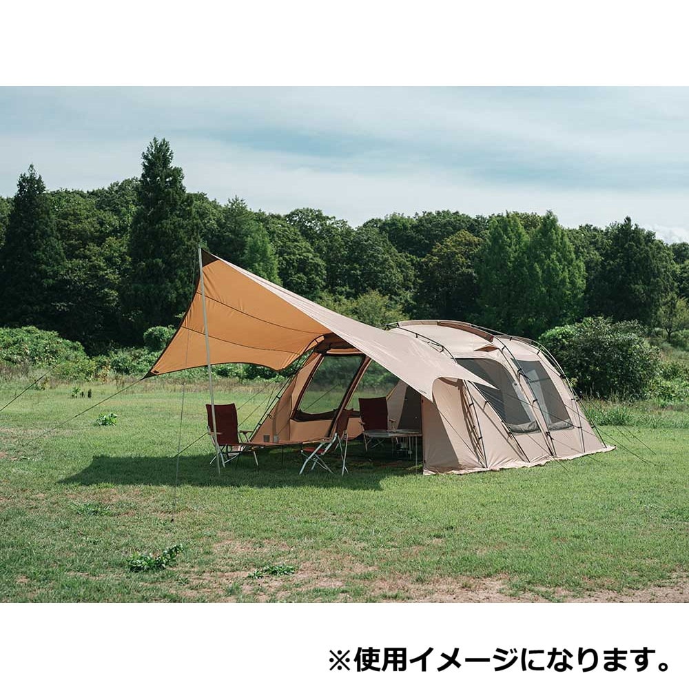 スノーピーク（snow peak） 【雪峰祭2023秋限定】 コネクトタープ ヘキサ Pro.air FES-255 ヘキサタープ テント ブラウン