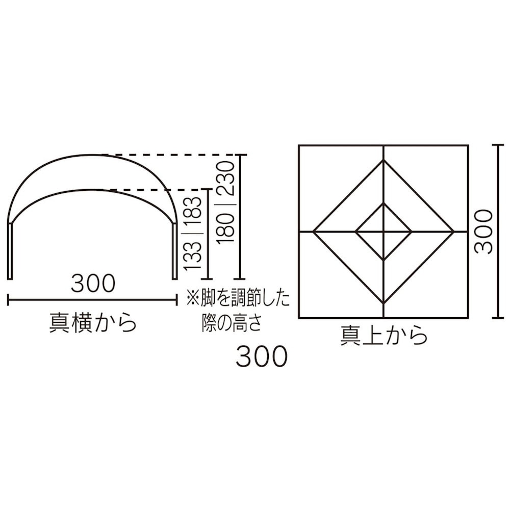 コールマン（Coleman） テント タープテント パーティーシェードライト 3ｍ 300+ 2000038151