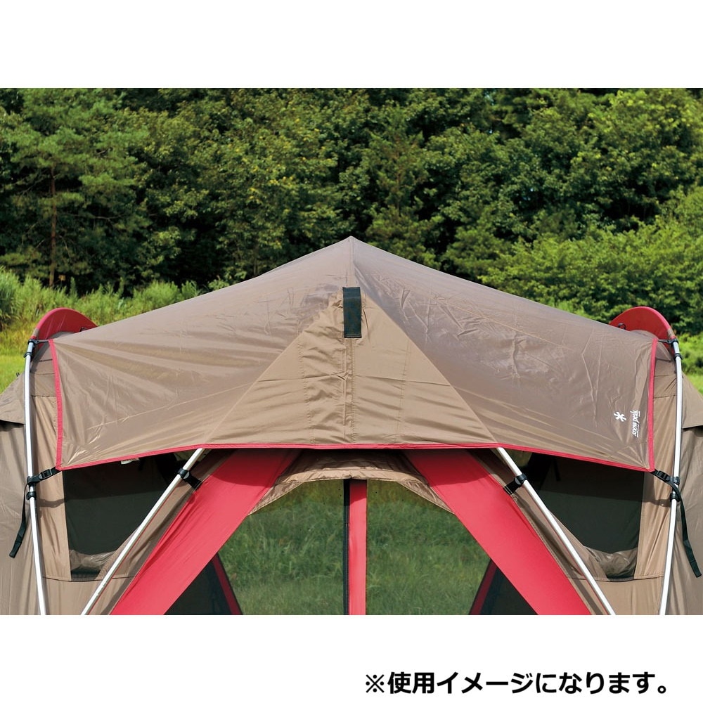 スノーピーク（snow peak） テント リビングシェル シールドルーフ Living Shell Shield Roof TP-612SR-GY グレー