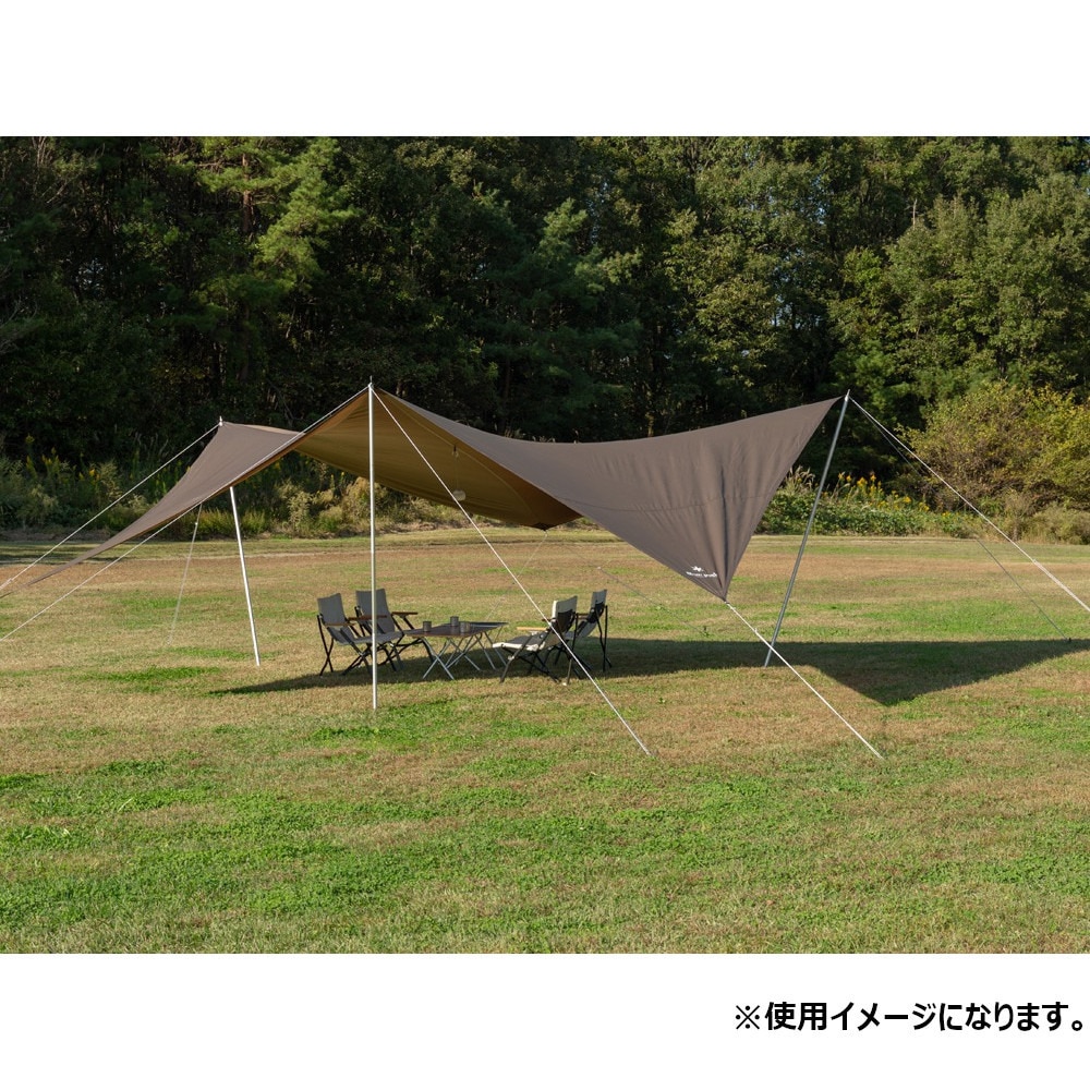 スノーピーク（snow peak） HDタープシールドメーヴェL TP-511 テント 6人用 アウトドア キャンプ レジャー BBQ バーベキュー 日よけ