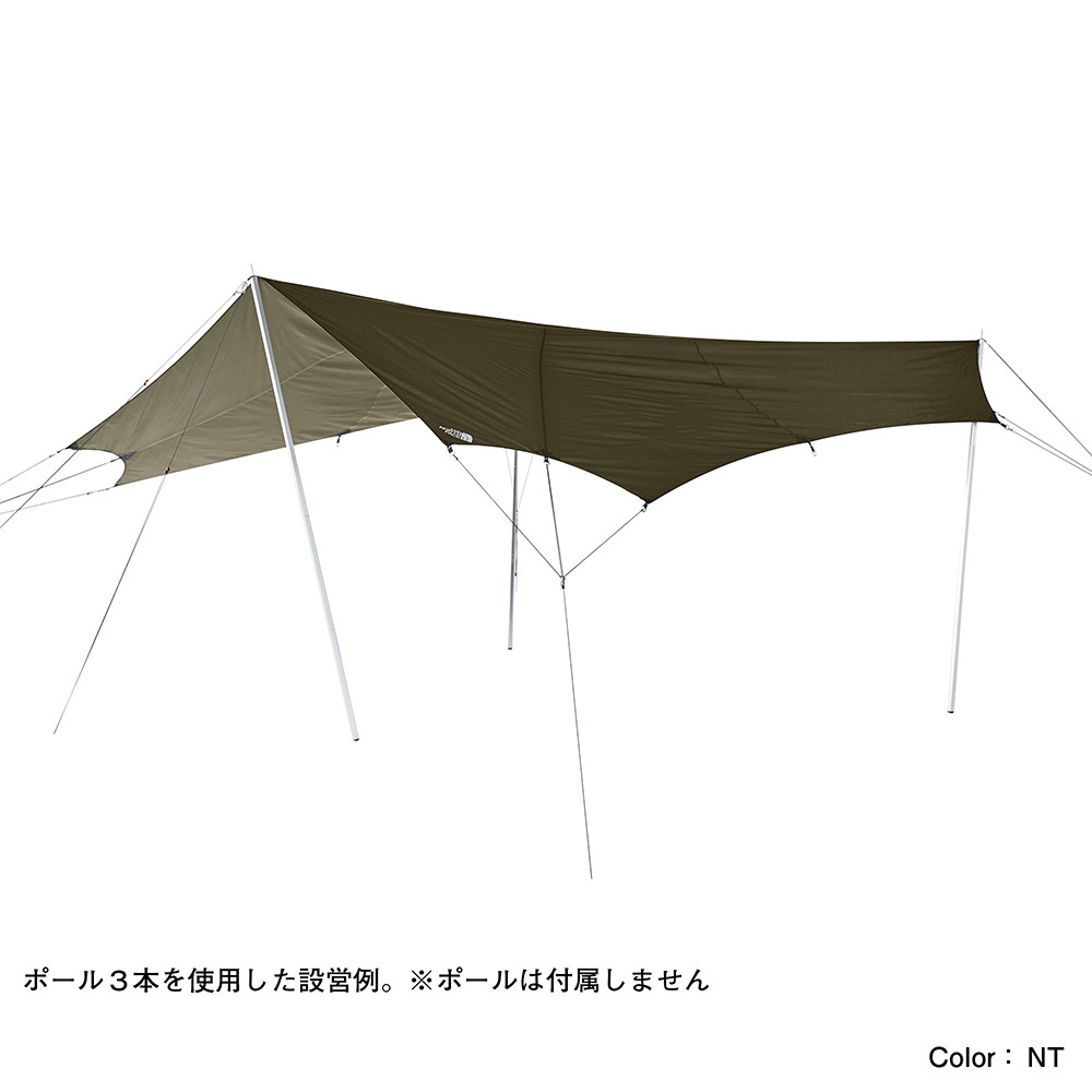 ザ・ノース・フェイス（THE NORTH FACE） タープ テント キャンプ ネブラタープ6 NV22325 NT
