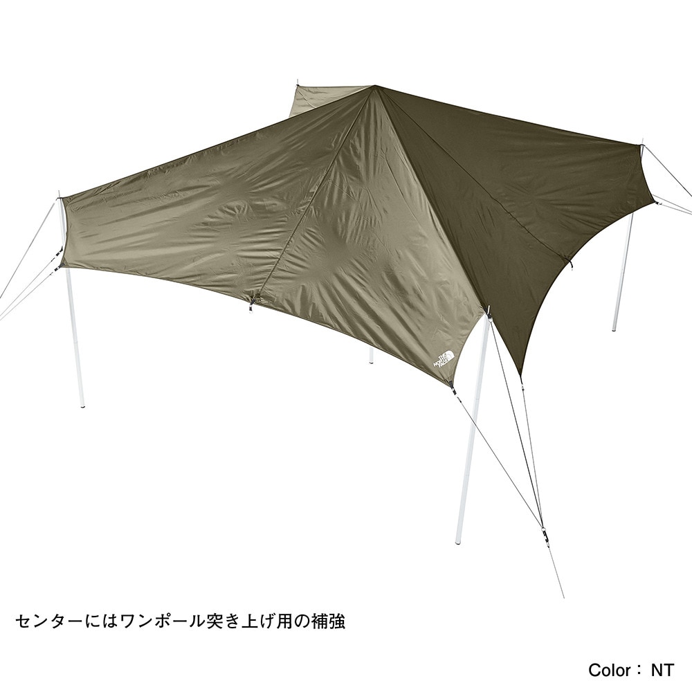 ザ・ノース・フェイス（THE NORTH FACE） タープ テント キャンプ ネブラタープ6 NV22325 NT