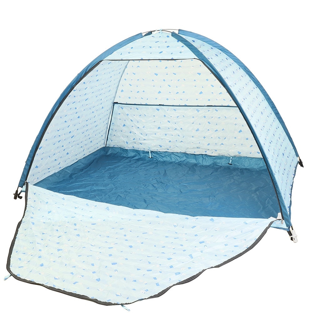 テント 一人用 2人用 フル・クローズ サンシェード WE23DA01 BLU ファミリー