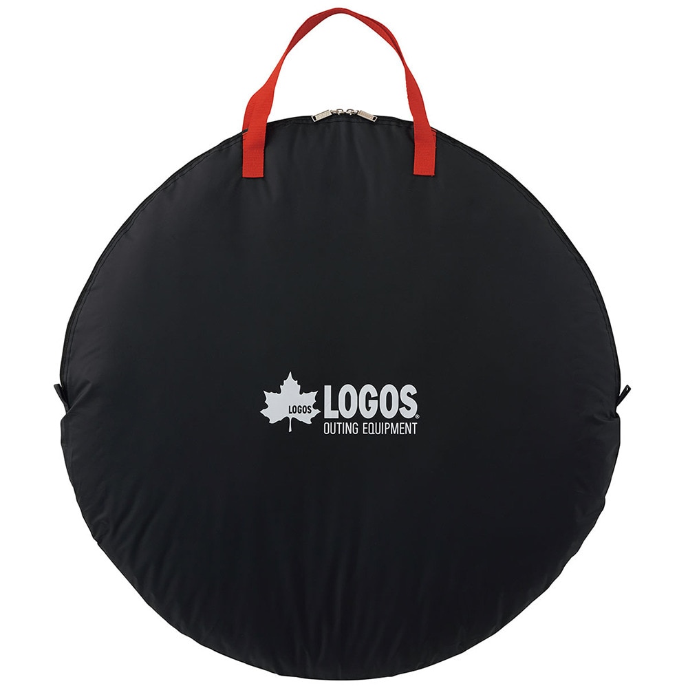 ロゴス（LOGOS） ポップアップテント サンシェード キャンプ Black UV ポップフルシェルター-AI 71809022
