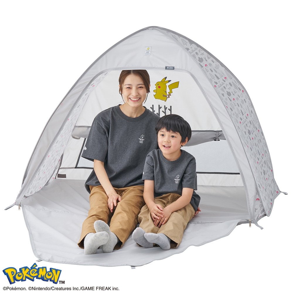 ロゴス（LOGOS） ポップアップテント サンシェード キャンプ ポケモン ポップフルシェード 86100000 お一人様一点まで