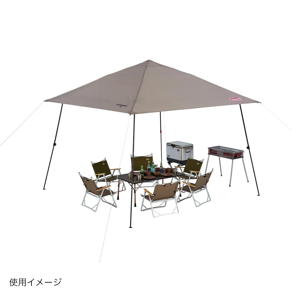 コールマン（Coleman） クイックアップテント キャンプ インスタントバイザーシェード3 L グレージュ 2218228