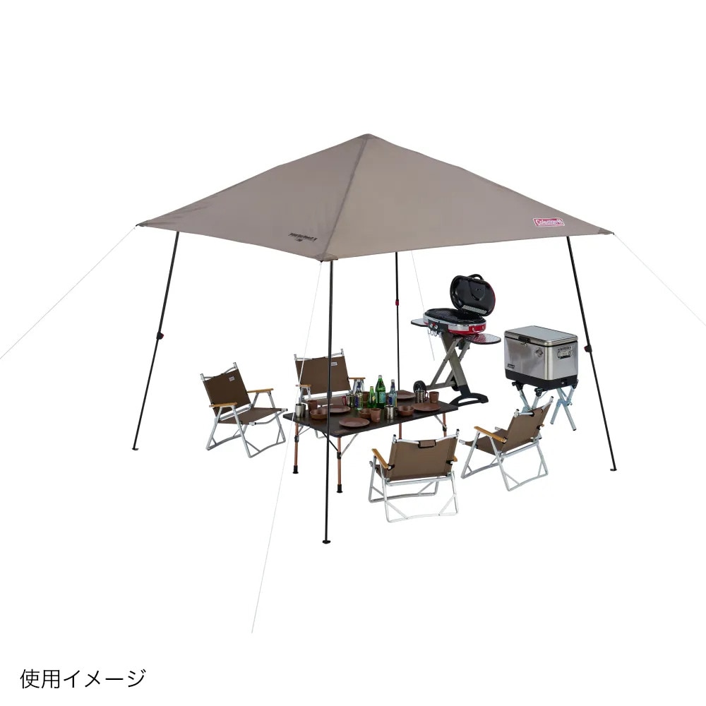 コールマン（Coleman） クイックアップテント キャンプ インスタントバイザーシェード3 M グレージュ 2218355