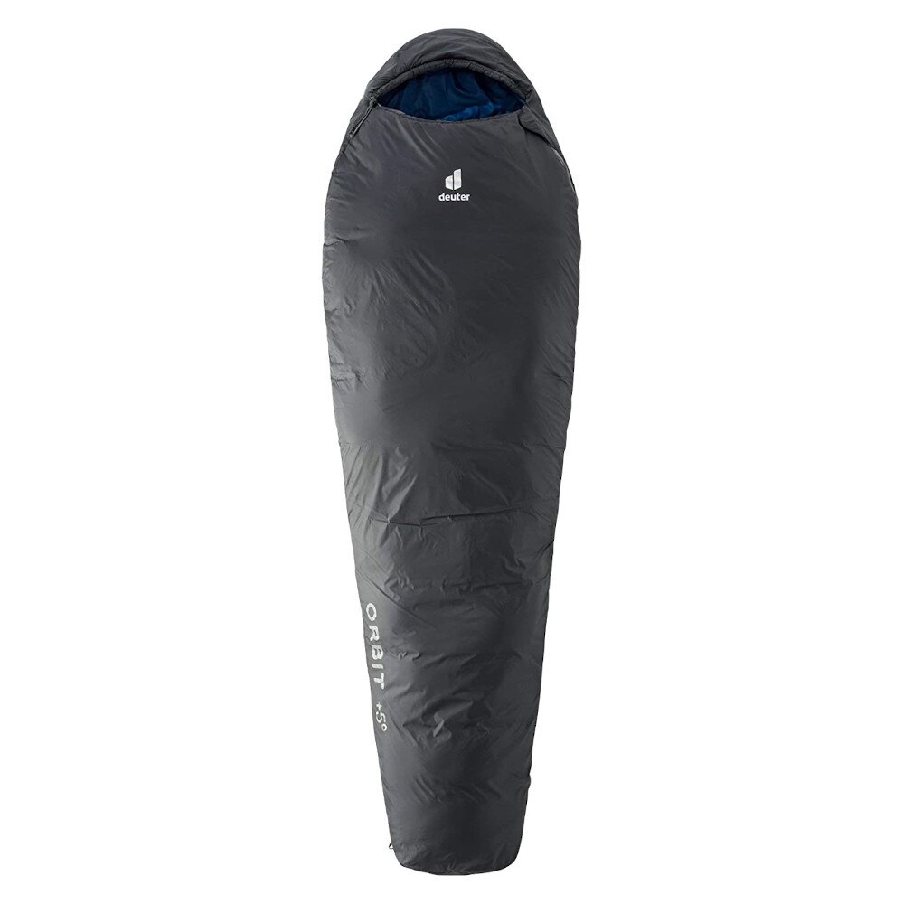 ドイター（deuter） シュラフ 寝袋 マミー型 化繊 オービット ORBIT ブラック +5度 DS3701121-4330 キャンプ 登山 トレッキング
