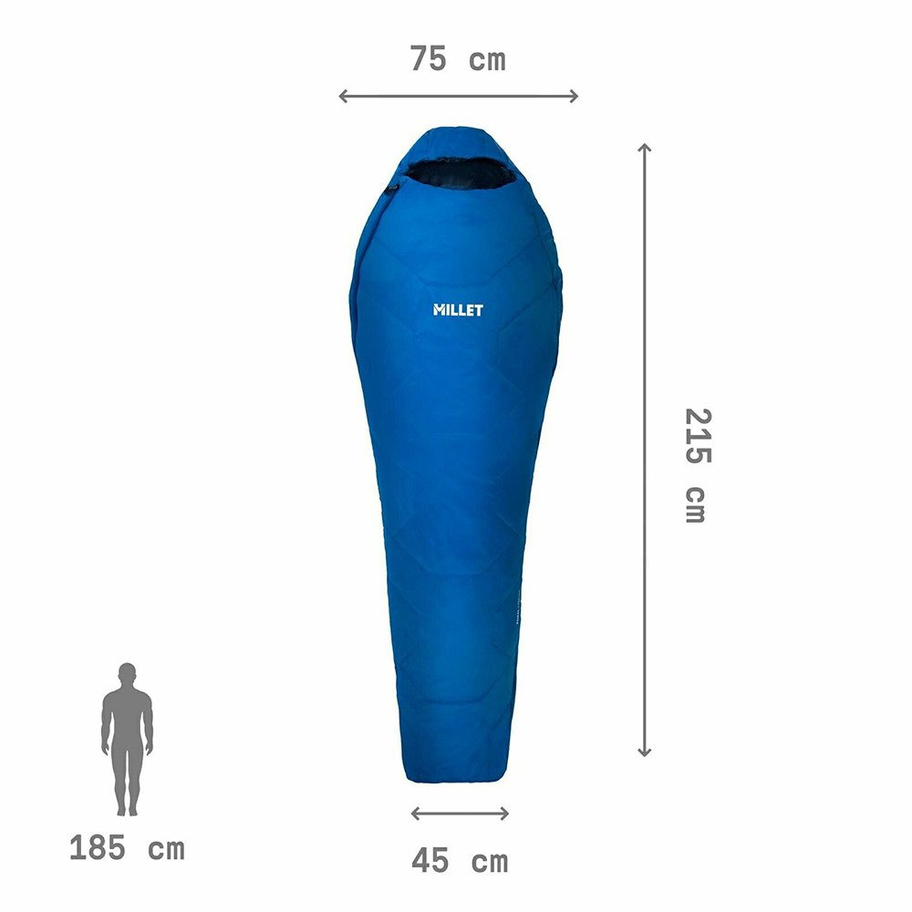 ミレー（Millet） シュラフ 寝袋 マミーキャンプ 登山 バイカル 750 MIC1133-N4333