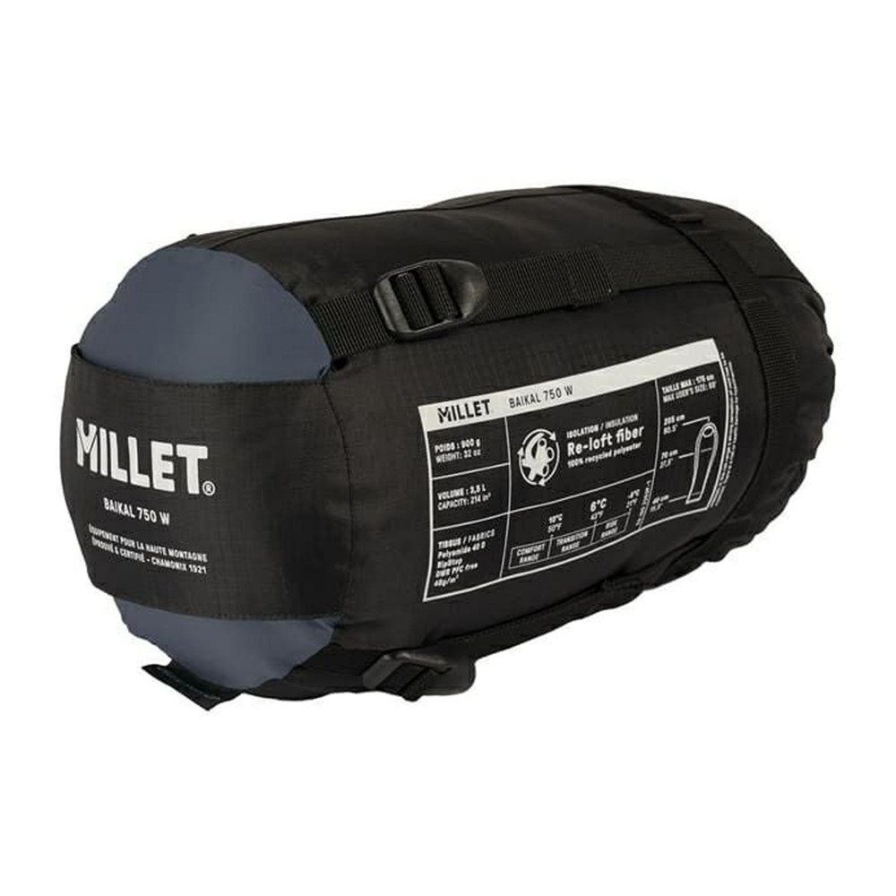 ミレー（Millet） シュラフ 寝袋 マミーキャンプ 登山 バイカル 750W MIC1135-N7317