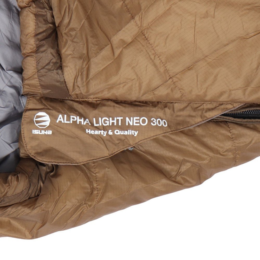 イスカ（ISUKA） シュラフ 寝袋 マミーキャンプ 登山 アルファライト NEO 300 105403