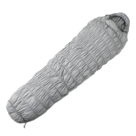 ホールアース（Whole Earth） マミー型シュラフ 寝袋 ACROBAT SLEEPING BAG 5 アクロバットスリーピングバッグ 5 WE2LDE07 GRY キャンプ 冬 ダウン