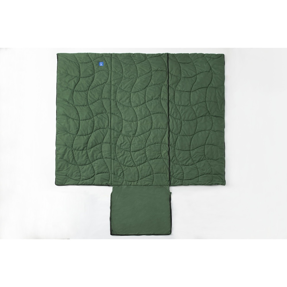 ホールアース（Whole Earth） シュラフ 寝袋 封筒型 ラップドラルゴ WRAPED LARGO WE2MDE12 快適温度15℃以上