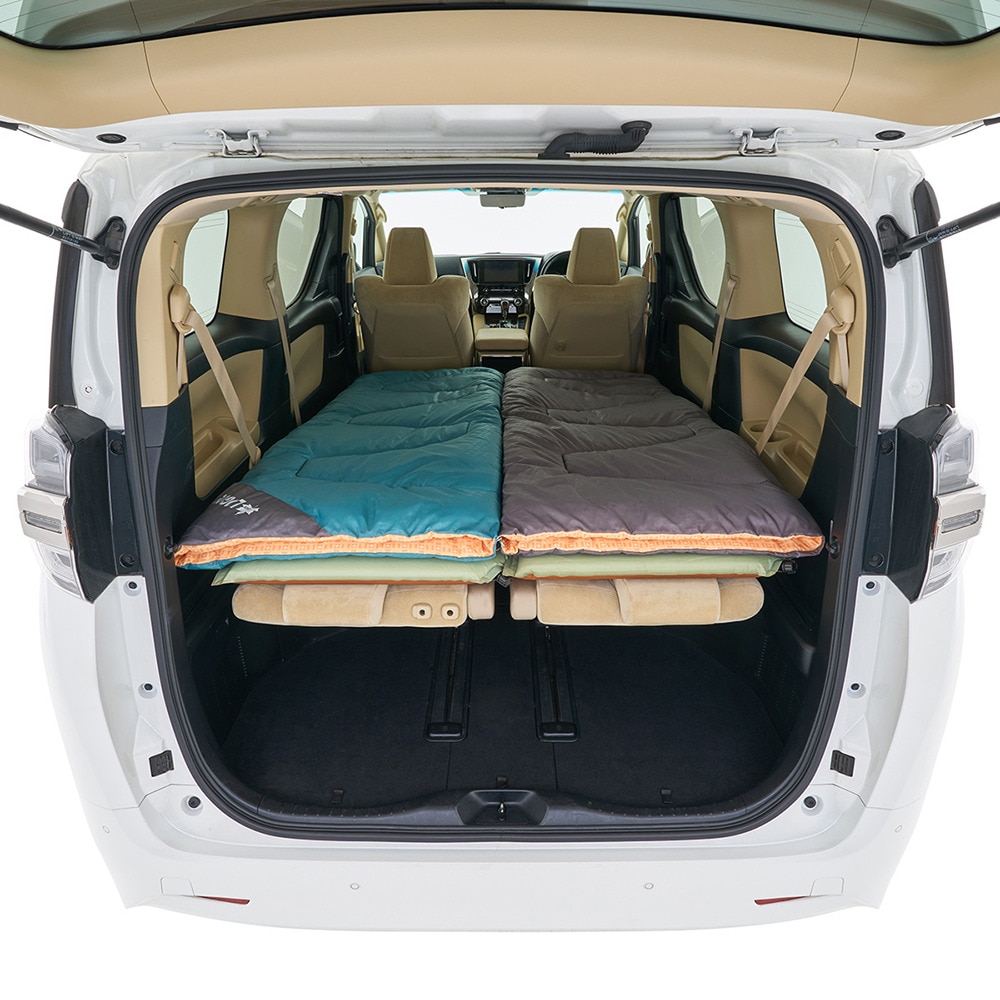 ロゴス（LOGOS） 丸洗いOK 車中泊にも使える シュラフ 封筒型 ミニバンピッタリ寝袋 -2℃ BD 72600241